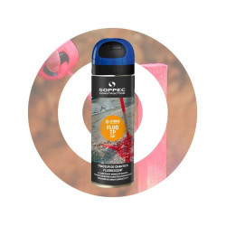peinture fluo tp 12 mois bleu